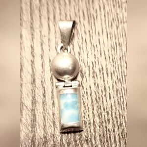 VTG Sterling Silver Signed Necklace Pendant